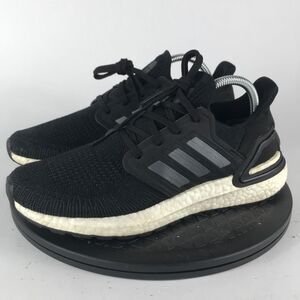 Adidas UltraBoost 20 Black/White Athletic Running Shoes EF1043 Men’s Size 8
